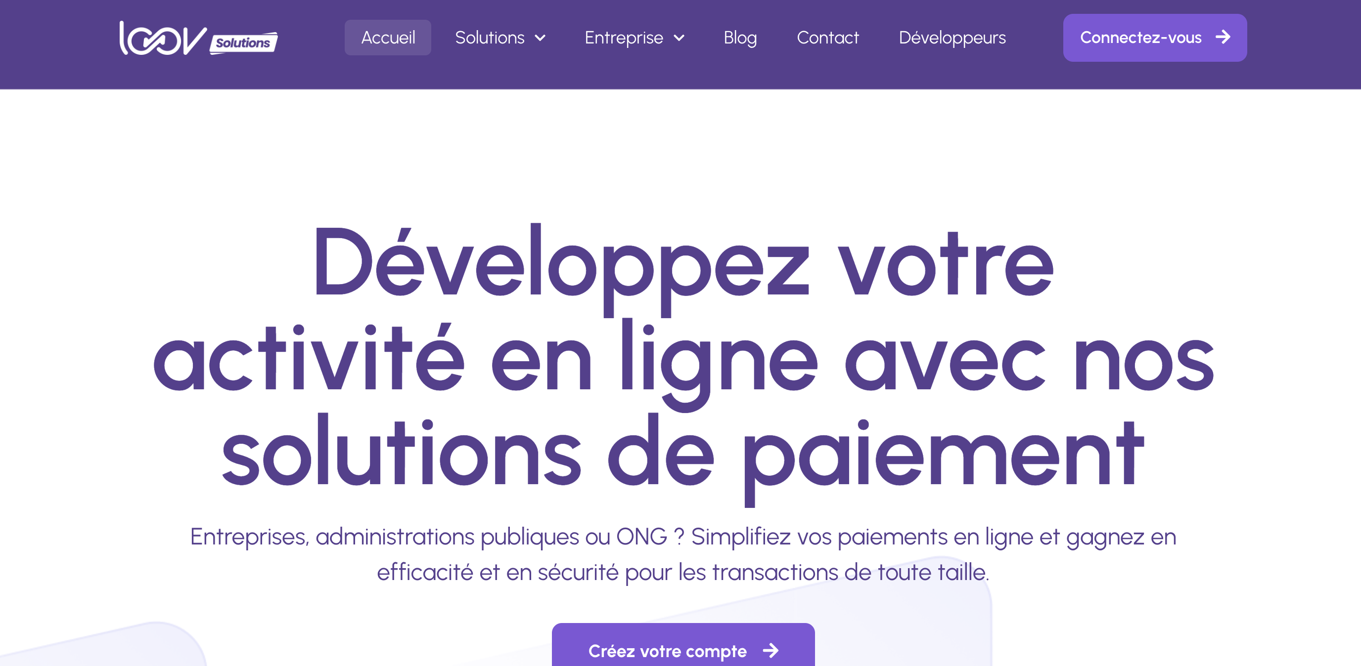 Passerelle de paiement Loov Solutions